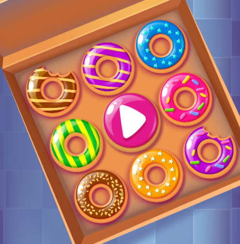 Play Donut Dash Mania – Sweet Match-3 Puzzle Adventure - Free Puzzle HTML5 Browser Game Online